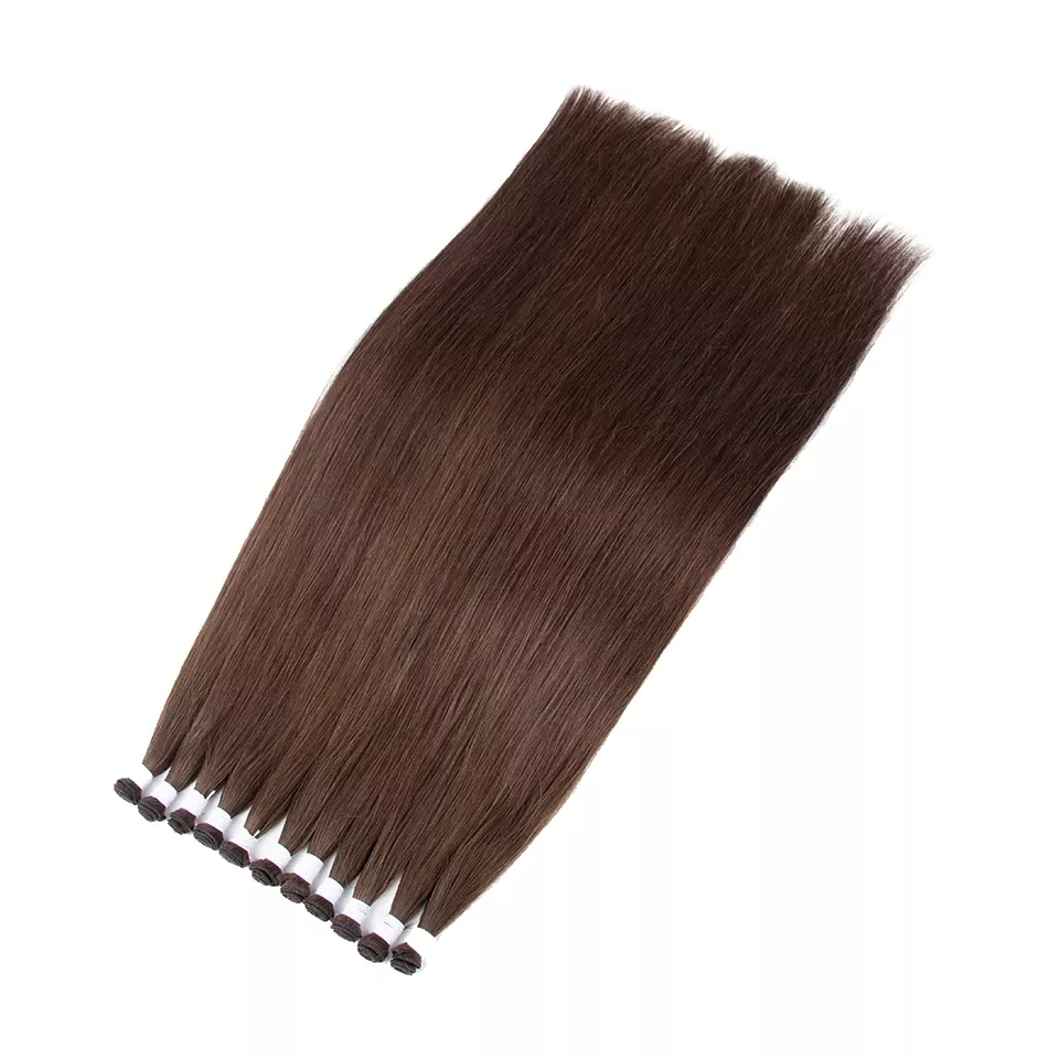 Wholesale European Hand Tied Wefts Remy Hand Tied Weft Human Hand Tied Weft Hair Extension